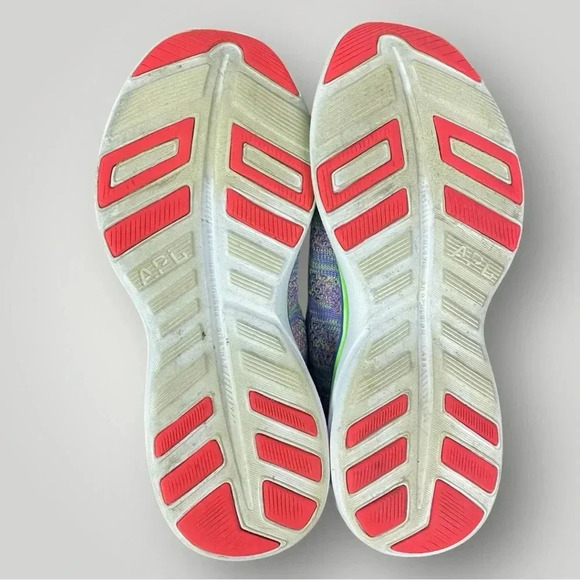 APL Techloom Pro Neon Green Purple & Pink Sneakers Womens Size 6 - Picture 13 of 13